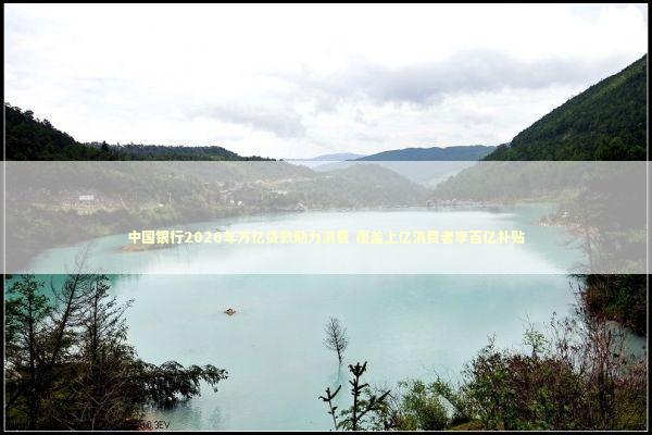 中国银行2026年万亿贷款助力消费 覆盖上亿消费者享百亿补贴