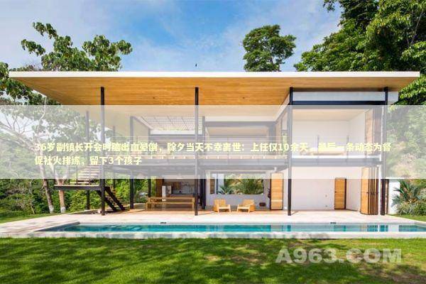 36岁副镇长开会时脑出血晕倒，除夕当天不幸离世：上任仅10余天，最后一条动态为督促社火排练，留下3个孩子