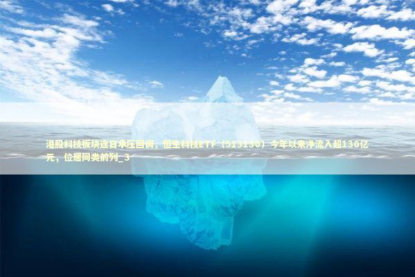 港股科技板块连日承压回调，恒生科技ETF（513130）今年以来净流入超130亿元，位居同类前列_3