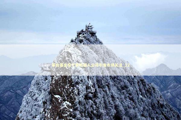 茅台基金投了家机器人公司引发市场关注_12