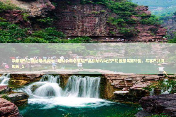 渤银理财总裁助理杨晨光：理财公司必须从产品供给方向资产配置服务商转型，与客户共同成长_5